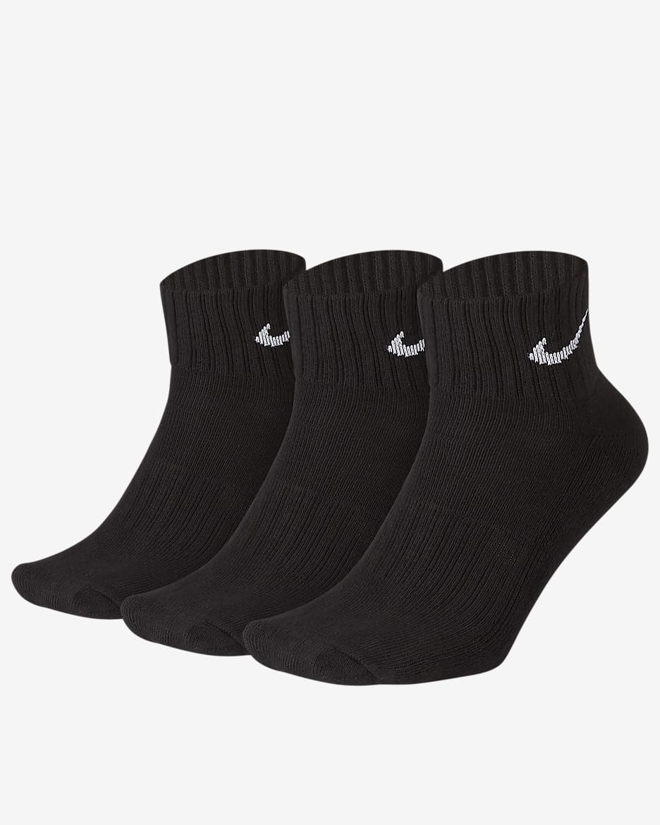 Long black nike socks online